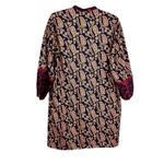 Sachin + Babi Celestine Paisley Print 3/4 Sleeve Tunic Shift Mini Dress Size XS Photo 6