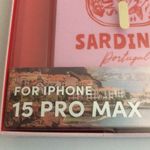 Sardines nwt Portugal Pink iPhone 15 Pro Max Case MagSafe Compatible Xo poppy Photo 2