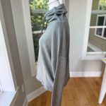 Universal Threads Universal Thread Gray Funnelneck Oversized Relaxed Fit Sweatshirt Size Medium Photo 2