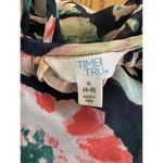 Women’s Floral Dress Tie Waist Flowy Slinky Size 4 Photo 8