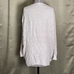 Flax  100% Linen Open Front Tie Cardigan Lagenlook Artsy Jacket Top Cover-Up Photo 1