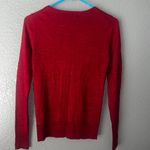 The Limited  Women’s Cardigan Red Button Up Soft Size Large Photo 1