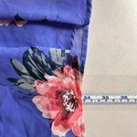 Charlotte Russe NWT Women's Floral Halter A Line Skater Dress Blue Size XS Photo 8