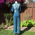 Socialite Embroidered lace jumpsuit Photo 8