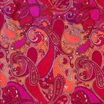 Nanette Lepore Vtg Nanette Lenore Skirt Pink Paisley Ruffle Y2K Size 4 Photo 1