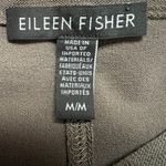 Eileen Fisher Crepe Sleeveless Side Zip Dress Size Medium Gray Taupe Lagenlook Photo 2