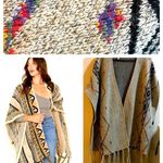 Love by Design Super Soft Oversized Fringe Kimono! button armholes Photo 1