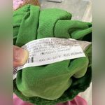 ZARA  linen pants straight leg high rise pockets drawstring lime green 4043/042 Photo 9