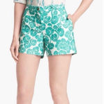 Tory Burch  Gabriel Shorts Viridian Green Captiva sz 10 Photo 0