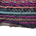 Maeve Women's XXS Naples Embroidered Mesh Blouse Multicolor Ruffle Sleeve Photo 7