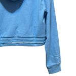 Zyia  NWT Blue Uppercut Crop Hoodie size Medium Photo 13