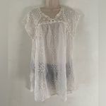 Johnny Was Johnny  Marietta Cap
Sleeve Eyelet Blouse in White Was Photo 1