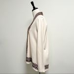 Lucky Brand  Embroidered Open Waterfall Cardigan Photo 4