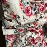 Babylon Collection Italia satin dress with bows and chiffon Pink Size 4 Photo 3