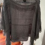 Do Everything In Love Grey Poncho Photo 0