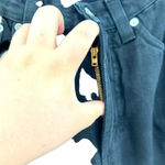 Dolce & Gabbana  Vintage Jeans Black Denim Straight Leg Baggy Size 27‎ Photo 4
