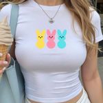 Baby tee White Size L Photo 0