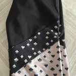 Strut this  Woman’s Black & Light Pink with Suits of Cards Leggings Photo 2