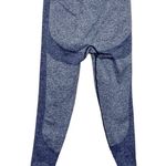 Gymshark Flex Leggings Purple Navy Marl Cropped Seamless Women’s Size Small Photo 3