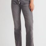 Madewell NWT:  90s straight jean in burwick wash cross tab button fly Photo 1