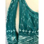 Roxy NWT Tunic Shirt Dress Swimsuit cover Up Medium Viscose IMPERFECT Teal Photo 9