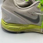 Nike Lunarglide 4 Athletic Sneakers Sz 8.5 Neon Green & White Lunarlon Photo 2