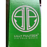 Lilly Pulitzer Women's Size 10M Bright Navy Blue Roped in Ballet Flats With Box Photo 7