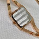 Ellen Tracy  rose gold tone watch quartz analog rhinestones 24mm size 7” running Photo 5