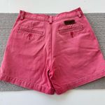 Ralph Lauren Vintage 90s  Polo Faded Red Coral Cotton Button Fly Chino Shorts 6 Photo 1