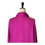 J Lindeberg Shirt Women XL Pink‎ Textured Cotton Collared Lace Up Front Top Pink Photo 3