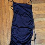 Lucy in the Sky Dress Purple Glitter Mini Dress Photo 0