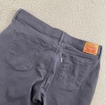 Levi's Levi’s 505 Straight leg Pants Women 31 Gray 5 Pocket Stretch Photo 5