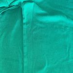 Lauren Ralph Lauren Women's Boat Neck Shirt Green Cotton Cuff Sleeve LRL FLAW 2X Photo 9