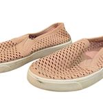 Soda  Dusty Pink Perforated Slip On Sneakers Sz 6 Photo 4