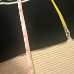 Joseph Ribkoff  Striped Zip-Up Jacket Black White Yellow Size 14 Photo 9