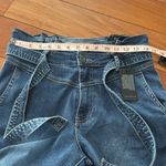 Kut From The Kloth NWT KUT from the cloth Reese High Rise Ankle Straight Paperbag Waist Jean Size 4 Photo 9