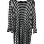 Kate Spade Striped Bell Cuff Soft Cotton Nightgown Sleep Shirt Dress Sz XL Photo 1