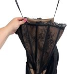 NBD NEW NWT  Nalani Strapless Corset Maxi Dress In Black Photo 4