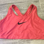 Nike  Pro Dri Fit Hot Pink Workout Sports Bra Size XL Neon Running
Yoga Racerback Photo 0