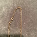#404 Boutique Gold and Blue Pendant Necklace Photo 8