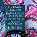 Winwin  Women's Lace Tunic Top Multicolor Boho 1/2 Sleeves Polyester Size… Photo 13