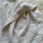 Velvet By Graham And Spencer Poncho Butterfly Sleeve Knit Pullover Cream M Photo 4