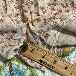 True Craft  sz small creme and pink romper with pockets long sleeve elastic waist Photo 6