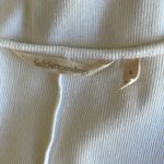 Soft Surroundings  White Pima Cotton Ribbed Tank Top Photo 3