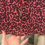 Ed Hardy  love kills slowly PINK LEOPARD print hoodie size XL Photo 10
