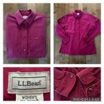 L.L.Bean Vintage ladies pink cotton & tencel button down size xs Photo 4