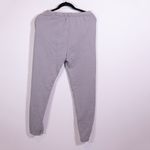 Joah Brown Oversized Cotton Blend Fleece Lined Ankle Crop Joggers Pants Gray S/M Photo 3
