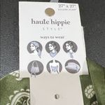 Haute Hippie  | Olive Paisley Scarf Photo 1