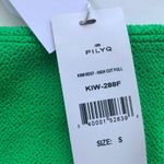PilyQ NWT  Kiwi Reef High Cut Full Bikini Photo 3