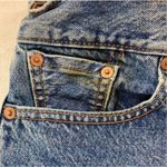 Levi's Flower Embroidered Cut Off Jean Shorts Photo 4